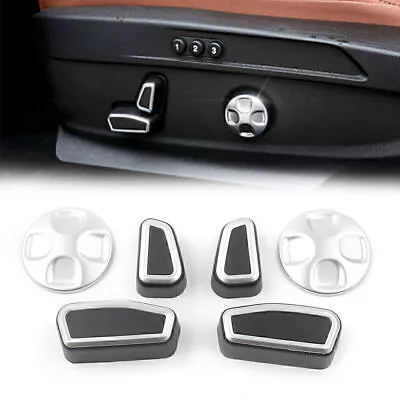 6pcs Inner Seat Adjustment Button Trim Cover For Alfa Romeo Giulia 2017-2021 KU • $40.38