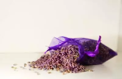 Dried Lavender And Bag – DIY Sachets Calming Scent Sleep Aid Moth Repellent • £3.99