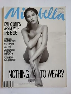 1993 MIRABELLA Christy Turlington AMY BLOOM Story Fran Lebowitz AUDREY HEPBURN  • $29.99