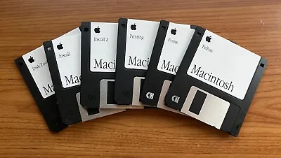 Apple Macintosh Startup Disk For Vintage Mac - System 7.1.1 1.44MB (6-Disk Set) • $29.99