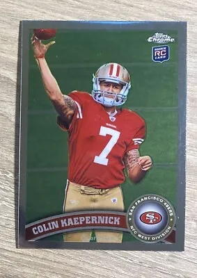 Colin Kaepernick 2011 Topps Chrome ROOKIE CARD Rc #25 San Francisco 49ers • $4.99