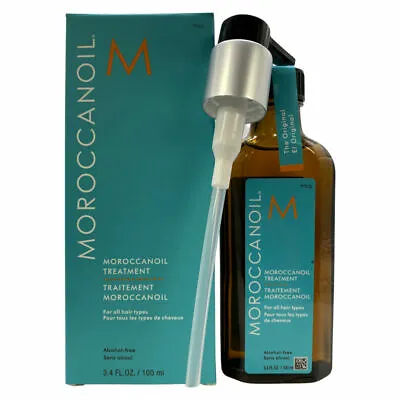 Moroccanoil OIL Hair Treatment With Pump 3.4oz 100ml • $39.90