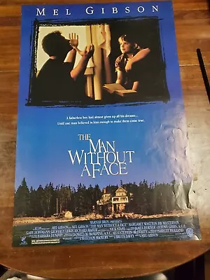 THE MAN WITHOUT A FACE MOVIE POSTER  ORIGINAL FINAL 27x40 MEL GIBSON  • $25