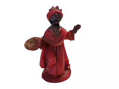 Vintage Wise Men Nativity Figure Plastic Italy 3.5  Tall • $6.99