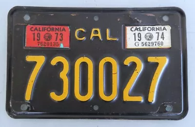 1963 -1970 California Motorcycle License Plate Bsa Bmw Triumph Harley Norton Ajs • $99.95