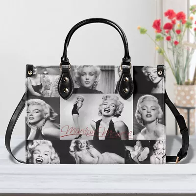 Marilyn Monroe Women Leather Handbag Travel Handbag Gift For Fan Mother's Day • $59.99