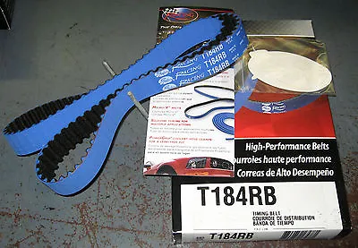 Gates T184RB Timing Belt 1990-01 Acura Integra LS RS GS B18A B18B Racing Blue • $136.98