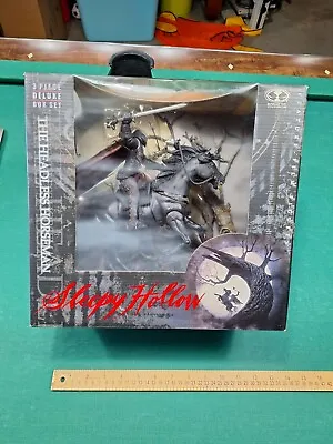 Vintage Mcfarlane Sleepy Hollow The Headless Horsemen 3 Piece Deluxe Box Set  • $110