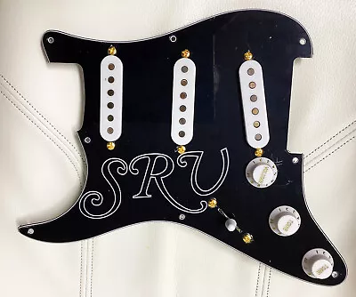 Left Handed Fender Stratocaster Loaded Pickguard SRV Hand Wound Shielded Pickups • $569