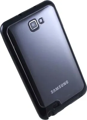 BLACK CLEAR AQUAFLEX TPU SKIN CASE COVER FOR SAMSUNG GALAXY NOTE 1st GEN • $9.95