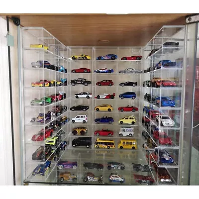 1 Unit Display Case 1/64 Diecast Hotwheels Display Rack For IKEA Detolf Shelf • $79