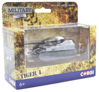 Corgi Military Legends In Miniature Tiger I Diecast Metal Tank CS90638 • $12.99