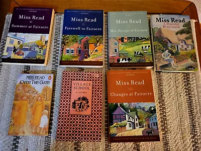 Lot Of 9 Miss Read Books Fairacre Thrush Green  • $36