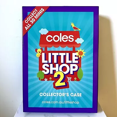 Coles Little Shop 2 -Complete Full Set & Case - Mini Collectables From Australia • £155.09
