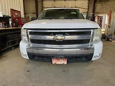 07-13 Chevy Silverado 1500 Front Chrome Bumper Cover W/fog Lamps Olympic White • $350
