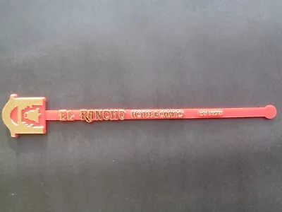 Vintage El Rancho Las Vegas Swizzle Stick • $1.20