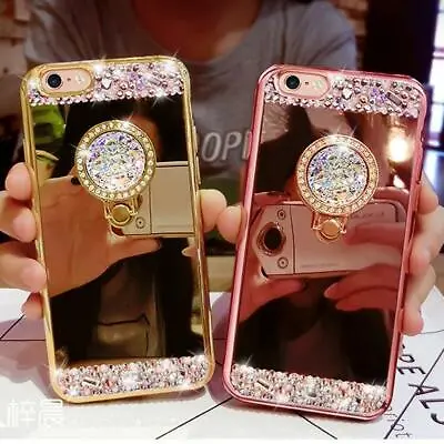 £9.59 • Buy Bling Glitter Diamond Mirror Case Covers For IPhone Xs Max XR 8 7 6 11 Pro Plus