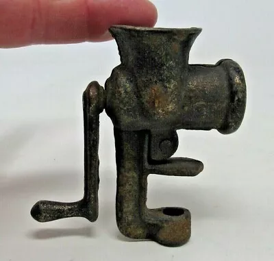 Vintage Salesmans Sample Doll House Meat Grinder Metal J.P.Co NYC • $19.99