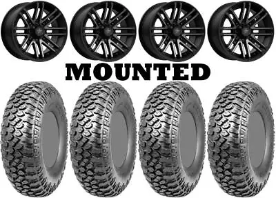 Kit 4 Maxxis RAZR XT Tires 32x10-15 On MSA M40 Rogue Machined Wheels 1KXP • $1860.57