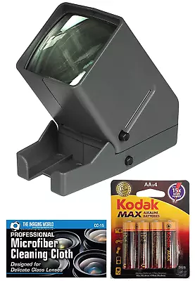 Medalight 35mm Desk Top Portable LED Negative And Slide Viewer + AA Batteries + • $115.95