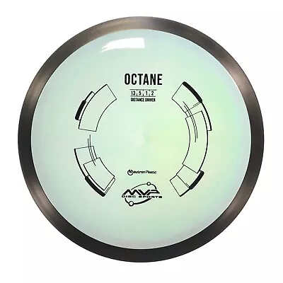 DISC GOLF MVP NEUTRON OCTANE STABLE HIGH SPEED DISTANCE DRIVER 171g GREY/GREEN • $20.49