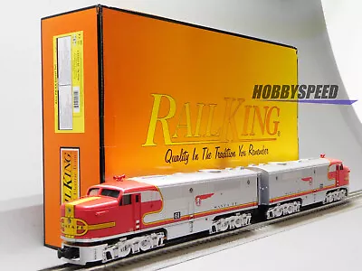 MTH RAILKING SANTA FE ALCO PA AA DIESEL ENGINE SET Train O GAUGE 30-21074-1 NEW • $498.84