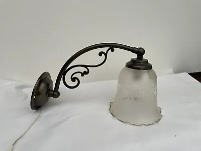 Vintage David Hunt Single Wall Light Art Nouveau Style • £22.50