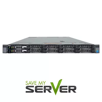 Dell PowerEdge R630 Server | 2x E5-2650 V3 = 20 Cores | 16GB | H330 | 2x Trays • $336.99