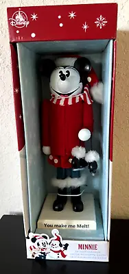 Disney Parks MINNIE MOUSE Nutcracker Figure Holiday Christmas NEW- SKATES AS IS • $44.99