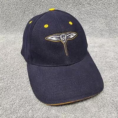 Minnesota Swarm Lacrosse Hat Baseball Cap Strapback Adjustable OSFM Blue Dad Cap • $17.99