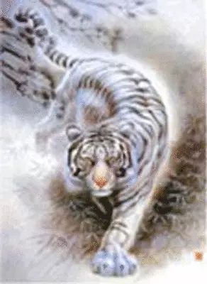 TIGER / WOLF+EAGLE / CHEETAH  - 3D LENTICULAR FLIP PICTURE 400mm X 300mm • £7.95