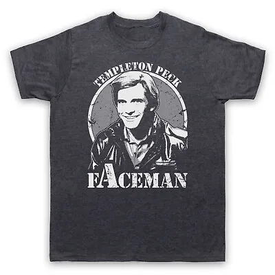 The A Team Templeton Peck Faceman Action Tv Unofficial Mens & Womens T-shirt • £17.99