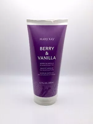 New & Sealed Mary Kay Berry & Vanilla Scented Shower Gel 6.7 Fl Oz - Free Ship! • $11.95