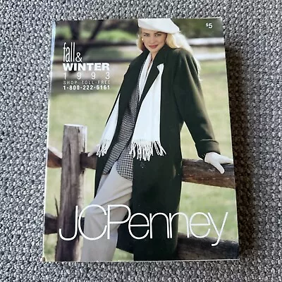 Vintage 1993 JC PENNEY Fall & Winter Annual Catalog Soft Cover - 1387 Pages • $19.99