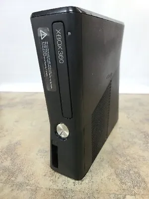 $50 • Buy Console Only Black Microsoft Xbox 360 Slim S Tested No Hard Drive Model 1439 