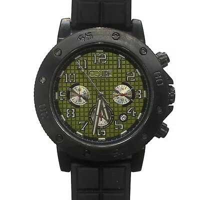 Equipe Tritium Arciform ET409 Chronograph Men's Watch Olive Green Black • $172.99