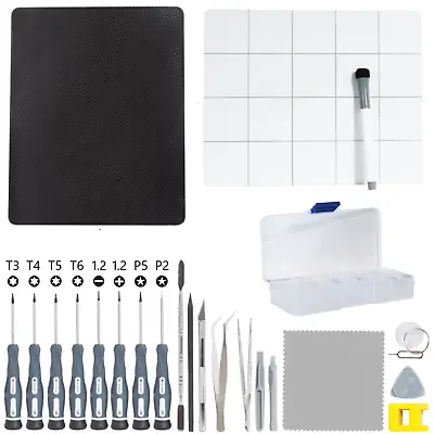 DURATOOL 24-Piece Electronics Computer Tool Kit Magnetic Precision Screwdriver • $14.99