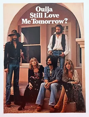 Fleetwood Mac~orig Retro 1977 Poster~vintage Full Page Magazine Pinup Clipping • $15.99