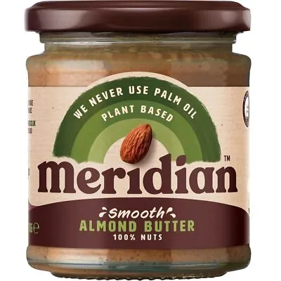 Meridian Smooth Almond Butter - 170g • £6.32