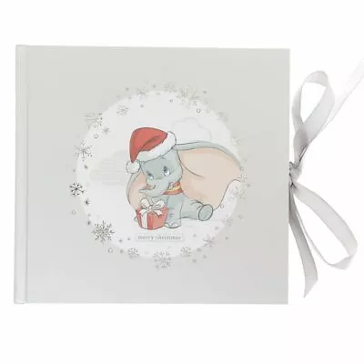 Disney Baby Dumbo Merry Christmas Photo Album Tied With A Grey Ribbon • $43.99