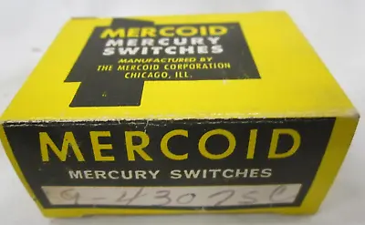 Mercoid  9-4307sc    Mercury Switch • $125