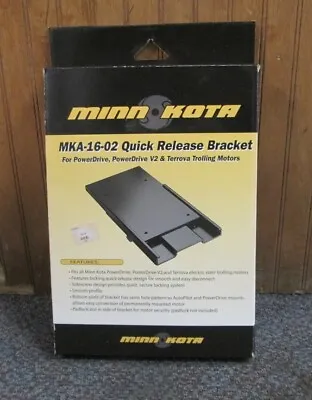 Minn Kota Trolling Motor Quick Release Bracket MKA-16-02 1854013 238-5089 • $58.99