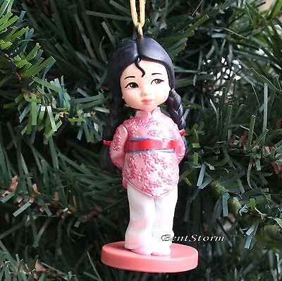 CUSTOM Disney Animators Chinese Princess MULAN Toddler Christmas Ornament PVC  • $14.95