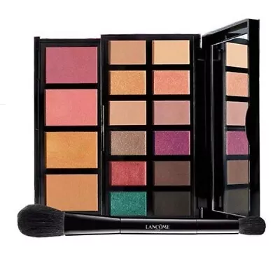 Lancome A Parisian Wanderlust Eye And Face Palette + Dual End Blush & Eye Brush • $15.85