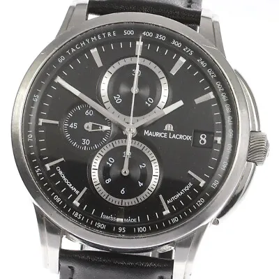 MAURICE LACROIX Pontos Chronograph Valglanche PT6128 Date Automatic Men's_723423 • $903.21