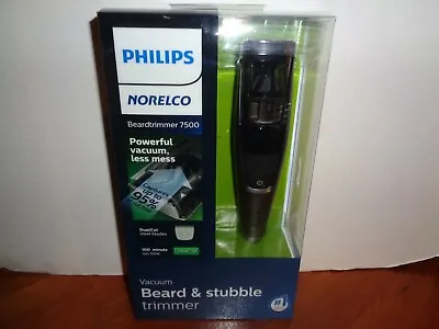 New Philips Norelco Cordless Vacuum Beard Trimmer 7500 With 20 Length Settings • $269.69