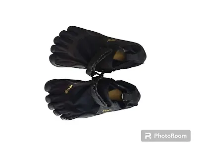 Vibram KSO Mens Five Finger Shoes - Size 44 Nature Trail Running Vibram Black • $45
