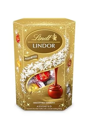 Lindt Lindor Chocolate Truffles Box - Approx 16 Balls 200 G • £10.38