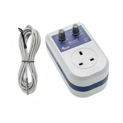 SMS Smart Controller 6.5A MK2 Hydroponics Fan Speed Controller & Probe • £14.99