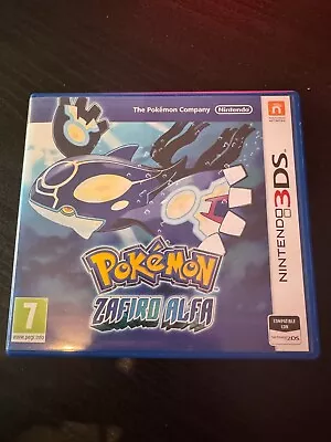 Pokemon Zafiro Alfa (Alpha Sapphire) Case + Manuals Only • $9.98